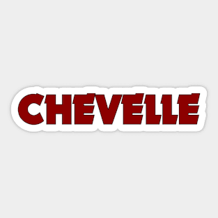 CHEVELLE 2 Sticker